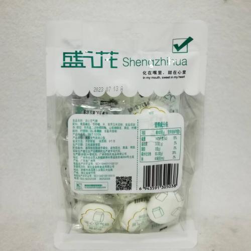 盛之花流心空气糖（酸奶味）120g*24袋/件