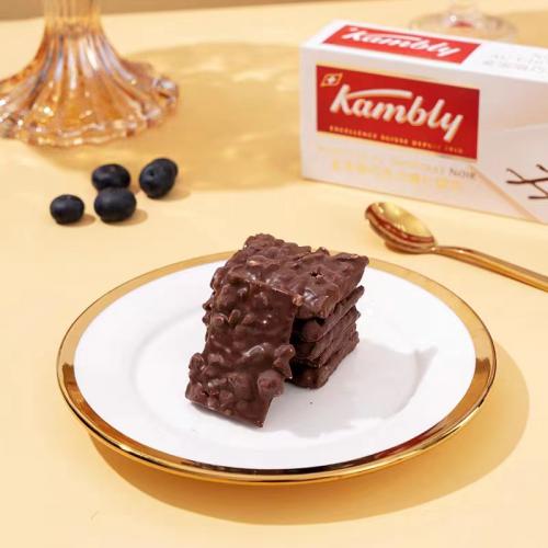 金宝丽巧克力榛仁饼干100g*12盒/件