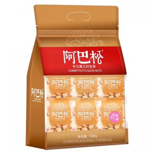 阿巴松盐焗开心果500g*12袋/件