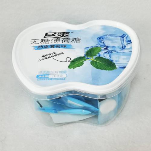 尽爽无糖薄荷糖（劲爽薄荷味）100g*1...