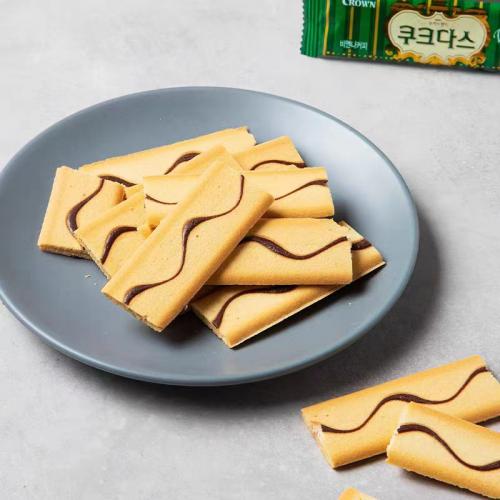 克丽安咖啡夹心条饼干77g*21盒/件