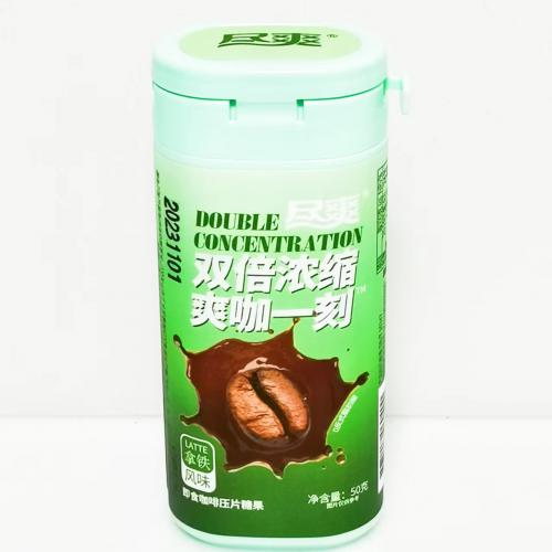 尽爽爽咖一刻即食咖啡压片糖果（拿铁风味）...