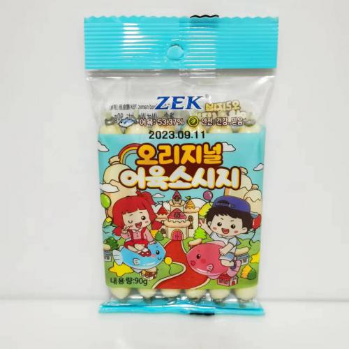 ZEK原味鳕鱼肠90g（15g*6条）*50包/件