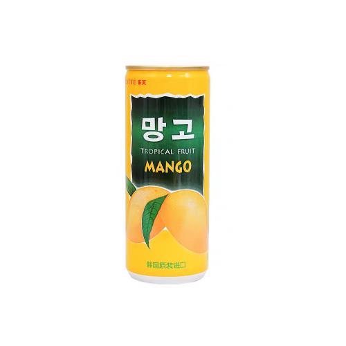 乐天芒果汁饮料240ml*30罐/件