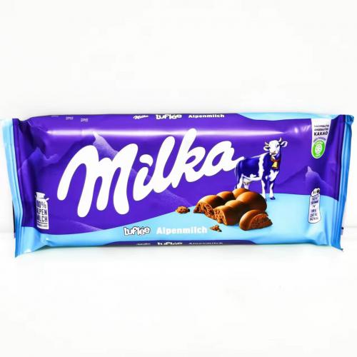 Milka因卡普气泡牛奶巧克力100g*...