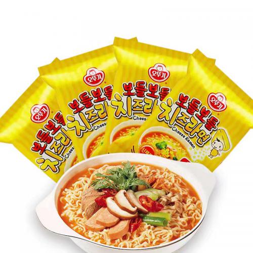 韩国不倒翁芝士拉面444g（111g*4包）*8中包/件