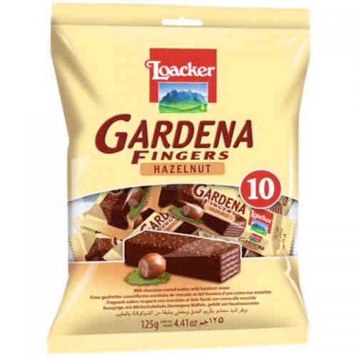莱家加迪纳榛子味巧克力手指威化饼干 125g（12.g*10））*8包/件