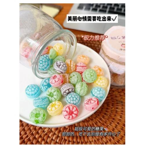 洽恋维C果汁硬糖（树莓形）120g*30瓶/件 /组