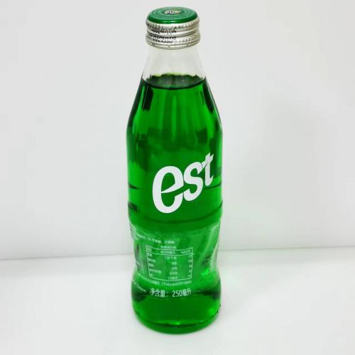 est奶油苏打味汽水250ml*24瓶/件