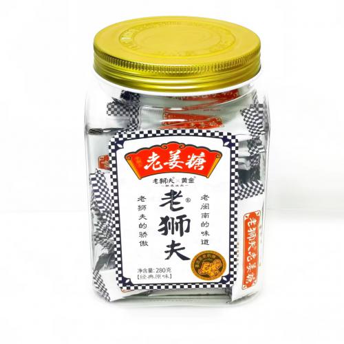 老狮夫*黄金 老姜糖原味280g*15罐...