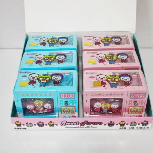 啵乐乐微波炉玩具果味糖(普通版）15g*6个/组