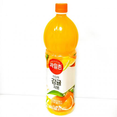 海太柑橘西柚复合果汁饮料1.5L*12瓶/件