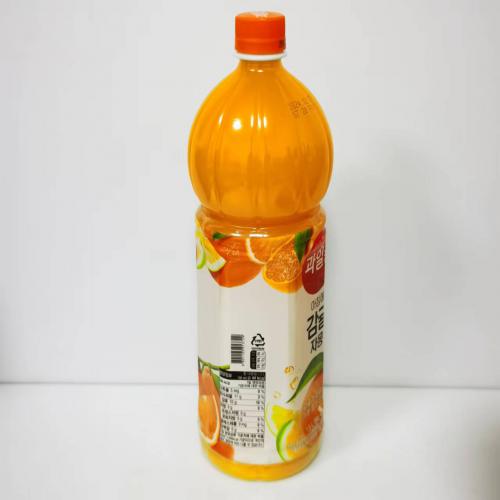 海太柑橘西柚复合果汁饮料1.5L*12瓶/件