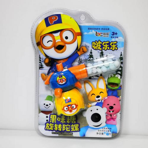 啵乐乐旋转陀螺（玩具果味糖）12g*12个/组