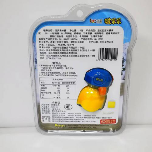 啵乐乐旋转陀螺（玩具果味糖）12g*12个/组