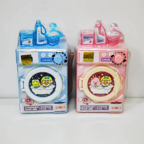 啵乐乐滚筒出糖洗衣机（玩具果味糖）15g*6个/组