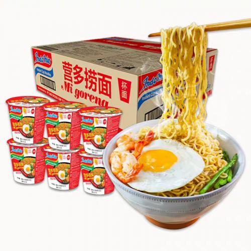 营多捞面原味拌面82g*12杯/件