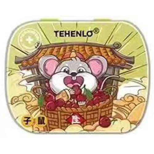 天兴隆情缘车厘子味无糖型薄荷糖（鼠）16g*18盒/组