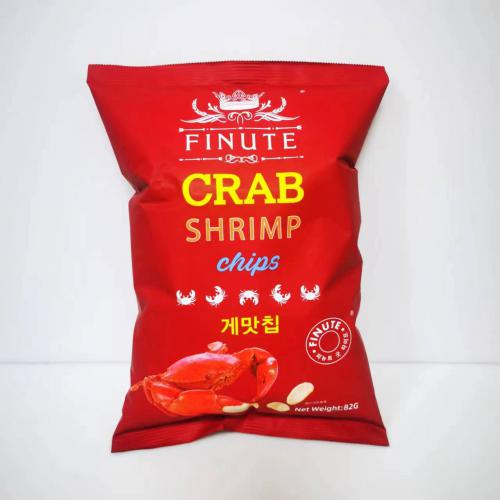 趣莱福（FINUTE）蟹味虾片（膨化食品...