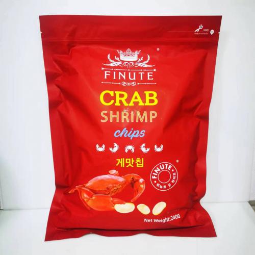 趣莱福（FINUTE）蟹味虾片（膨化食品...