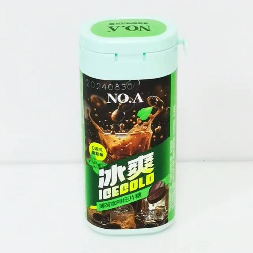 NO.A冰爽薄荷咖啡压片糖50g*12罐...