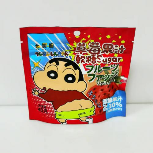 卡美迪蜡笔小新果汁软糖(草莓味）40g*...