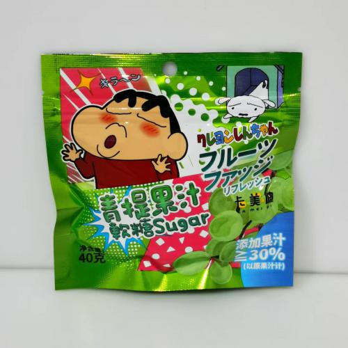卡美迪蜡笔小新果汁软糖(青提味）40g*...