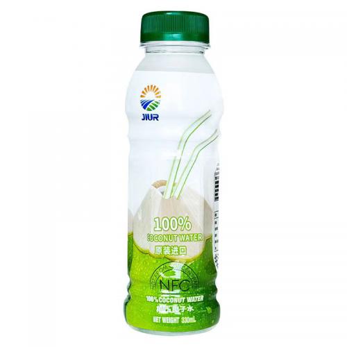 九日冰祖100%瓶装椰子水330ml*6瓶*4组/件