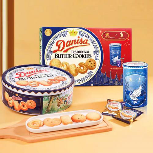 皇冠丹麦曲奇(丹麦安徒生博物馆联名）特别礼盒装（926g+84g）1.01kg*6提/件