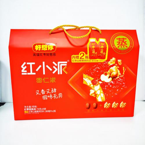 好想你红小派礼盒624g+760ml（7...