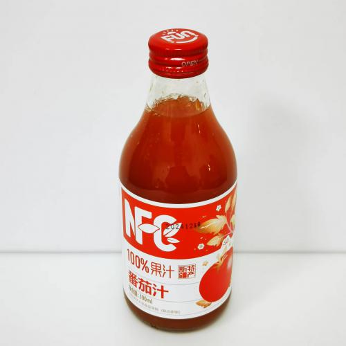 风趣玻璃瓶装NFC100%番茄汁300m...