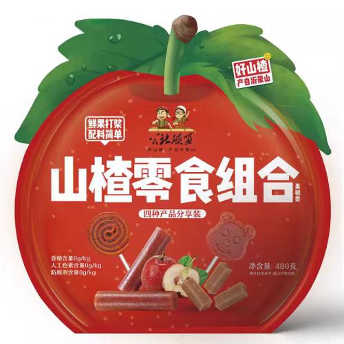 公社山楂混合零食组合（异形袋新包装）48...