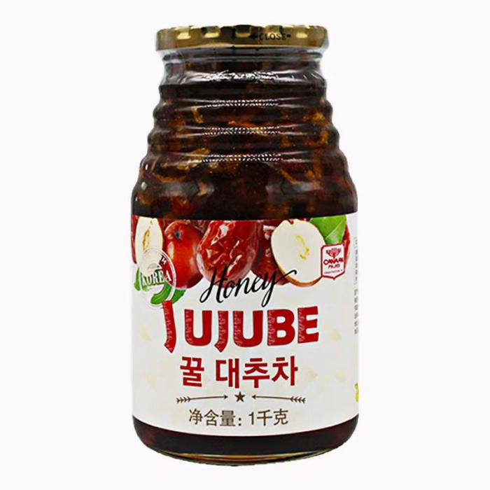 韩国迦南CANAAN蜂蜜大枣茶1000g*12瓶/件