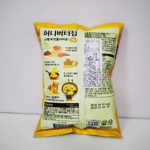 海太蜂蜜黄油味薯片60g*20包/件