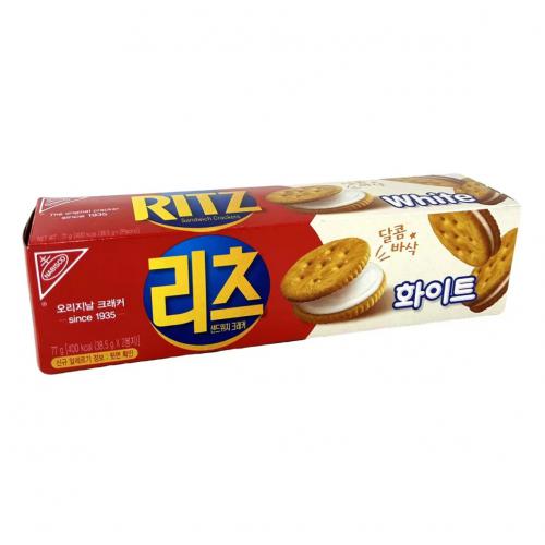东西利兹白巧克力味夹心饼77g*24盒/...