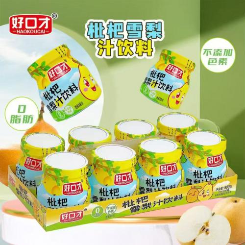好口才枇杷雪梨汁饮料800g(100g*...