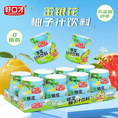 好口才金银花柚子汁饮料800g(100g...