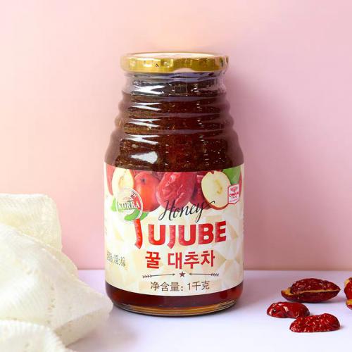 韩国迦南CANAAN蜂蜜大枣茶1000g*12瓶/件