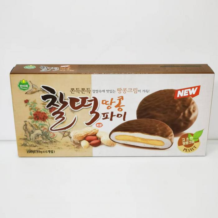 韩美禾花生打糕150g（25g*6包）*12盒/件