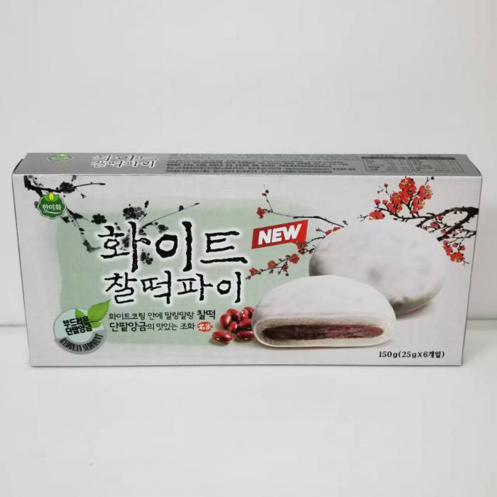 韩美禾白色打糕150g（25g*6包）*12盒/件