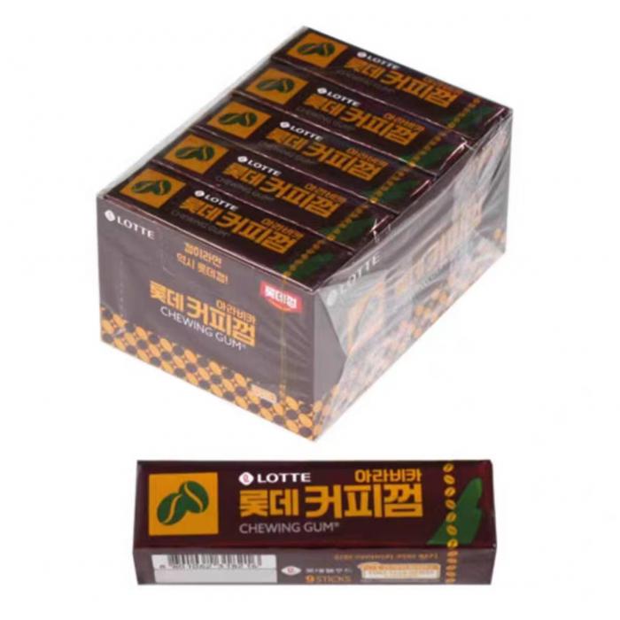 乐天阿拉伯咖啡口香糖26g*15条/组