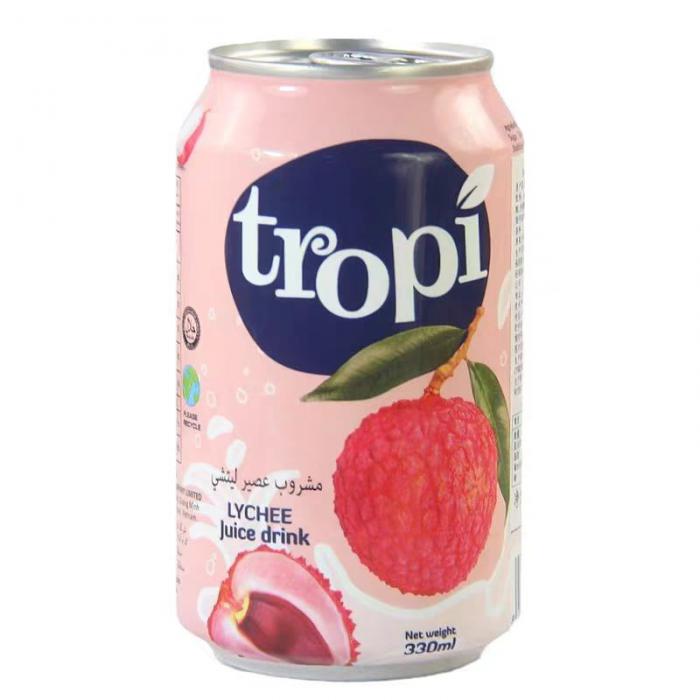 Tropi荔枝汁饮料330ml*6罐*4组/件