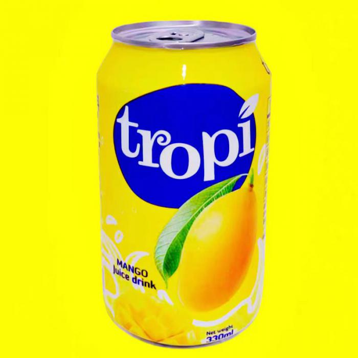 Tropi芒果汁饮料330ml*6罐*4组/件