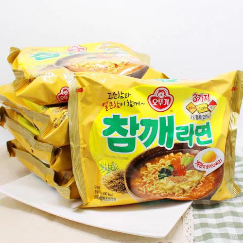 不倒翁芝麻味方便面460g(115g*4包）*8中包/件