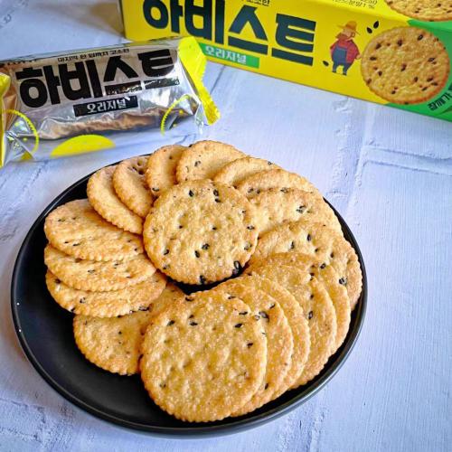 乐天黑芝麻饼100g*20盒/件