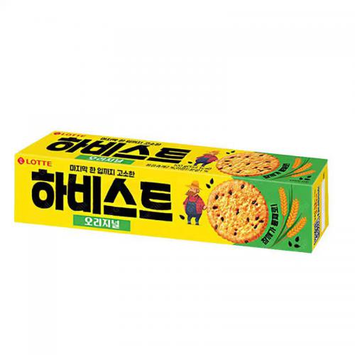 乐天黑芝麻饼100g*20盒/件