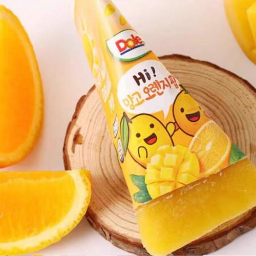 Dole（都乐）橙味冰沙饮料496ml(62ml*8袋）*10盒/件