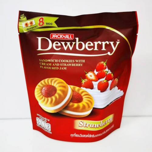 泰国珍珍Dewberry曲奇夹心饼干（草...
