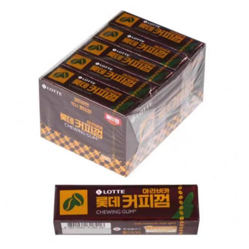 乐天阿拉伯咖啡口香糖26g*15条/组