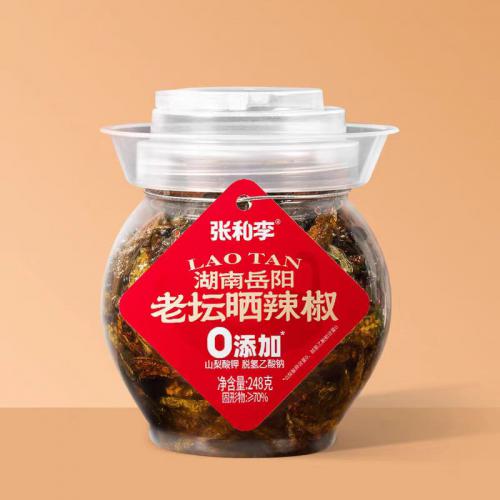 张和李老坛晒辣椒248g*20坛/件